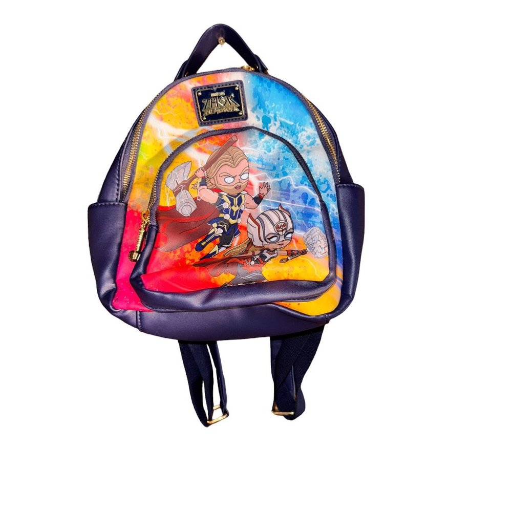Loungefly Marvel Studios Thor: Love and Thunder Mini Back Pack - Picture 6 of 14